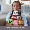 Minecraft Block-Shaped Plush Collection, 3-in Toys