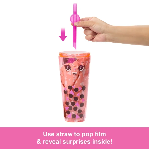 Barbie Pop Reveal Bubble Tea Series Fashion Doll & Accessories Set With 8 Surprises