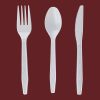 Party Bargains Disposable Cutlery set, SAPPHIRE Design, Clear Color, 360 Pieces: 180 Forks, 120 Spoons, 60 Knives