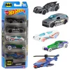 Hot Wheels 1:64 Scale Batman-Themed Toy Vehicles, Set Of 5