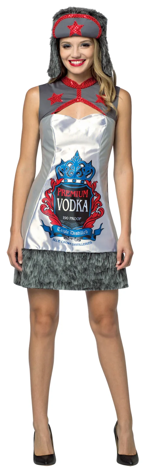 Sexy Vodka Bottle Dress