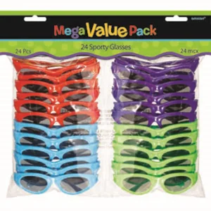 Sporty Glasses Mega Value Pack 22ct