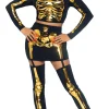 Golden Skeleton Costume