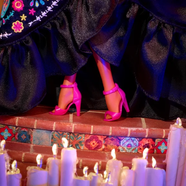 Barbie Signature Día De Muertos 2024 Collectible Doll in Ruffled Black Gown