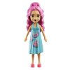 Polly Pocket 2 Dolls And 25 Accessories, Watermelon-Scented Fruity Pool Fun Fashion Pack