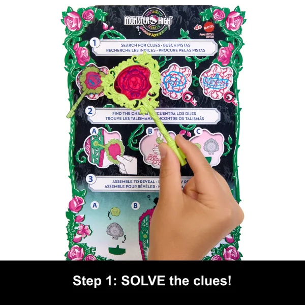 Monster High Skulltimate Secrets Garden Mysteries Playset, Venus Mcflytrap Doll With 19+ Surprises