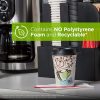 Dixie PerfecTouch 12 Oz Insulated Paper Hot Coffee Cup by GP PRO (Georgia-Pacific); Coffee Haze; 5342DX; 500 Count (25 Cups Per Sleeve; 20 Sleeves Per Case)