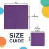 Purple Beverage Napkins | 20 Count