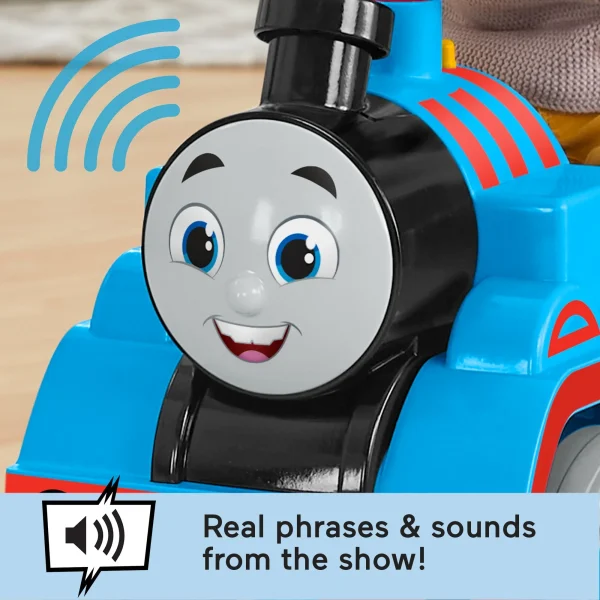 Power Wheels Thomas & Friends Thomas With Track Ride-On Toy Train For Toddlers
