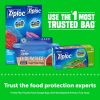 Ziploc Sandwich and Snack Bags with EasyGuide Texture, Plastic Storage Bags with Grip 'n Seal Technology, 280 Bags Total