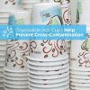 Dixie PerfecTouch 12 Oz Insulated Paper Hot Coffee Cup by GP PRO (Georgia-Pacific); Coffee Haze; 5342DX; 500 Count (25 Cups Per Sleeve; 20 Sleeves Per Case)