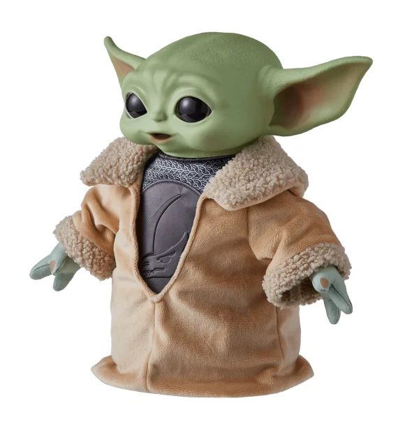 Star Wars Din Grogu Plush Soft Doll With Hard Head inspired By Season 3 Mandalorian, 11-inch
