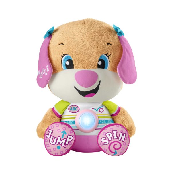 Fisher-Price Laugh & Learn So Big Sis, Large Musical Plush Learning Toy
