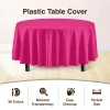 Round Hot Pink Table Cover