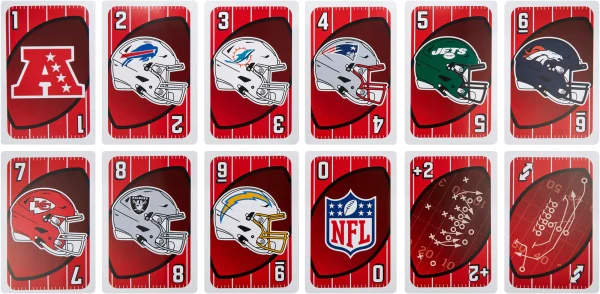 Giant UNO NFL Game