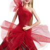 Barbie Signature 2024 Holiday Barbie Fashion Doll, Seasonal Collector Gift, Blonde With Plaid Gown