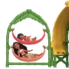 Disney Moana 2 Toys, Moana & Simea Village Home Playset, 2 Small Dolls, Friend Figure & 15 Accessories