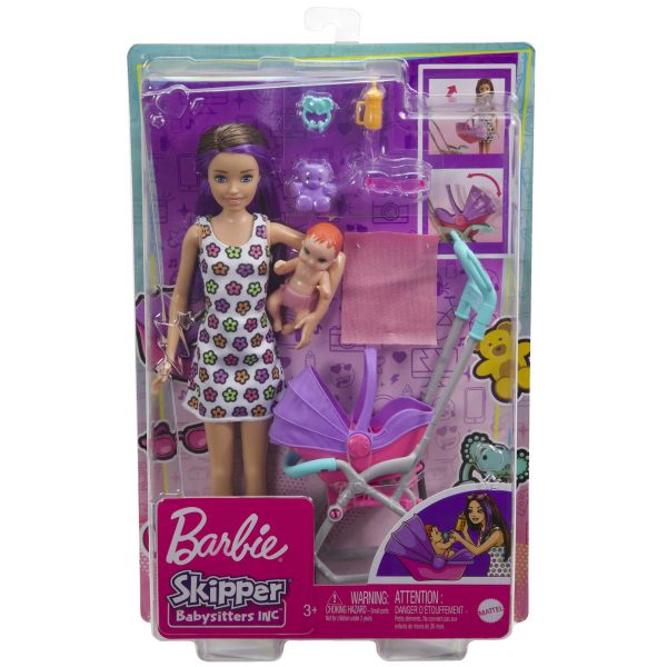 Barbie Skipper Babysitters inc Dolls And Playset