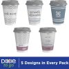 Dixie To Go Medium Paper Coffee Cups With Lids, 12 Oz, 156 Count, Disposable Cups For On-The-Go Hot Beverages