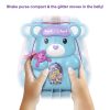 Polly Pocket Teddy Bear Purse Compact, 2 Micro Dolls, 16 Accessories, Pop & Swap Peg Feature, 4 & Up