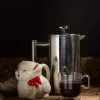 8 Oz. Clear Glazed Coffee Cups W/ Handle | 8 Count