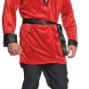 Red Velvet Smoking Jacket