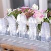 Party Bargains Disposable Cutlery set, SAPPHIRE Design, Clear Color, 360 Pieces: 180 Forks, 120 Spoons, 60 Knives