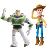 Disney And Pixar Toy Story 7-inch Woody And Buzz Action Figure Toys 2-Pack,  Pizza Planet Adventure