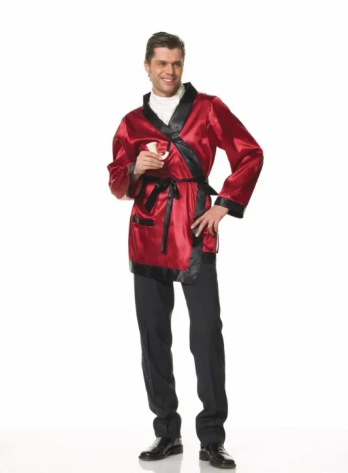 Bachelor Smoking Jacket Ensemble