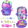 Polly Pocket Sleepover Puppy Compact Playset With 1 Micro Doll And Pet Dogs, Travel Toy With Food & Styling Accessories