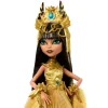 Monster High Howliday Winter Edition Cleo De Nile Collectible Doll in Golden Gown With Fringe Shawl