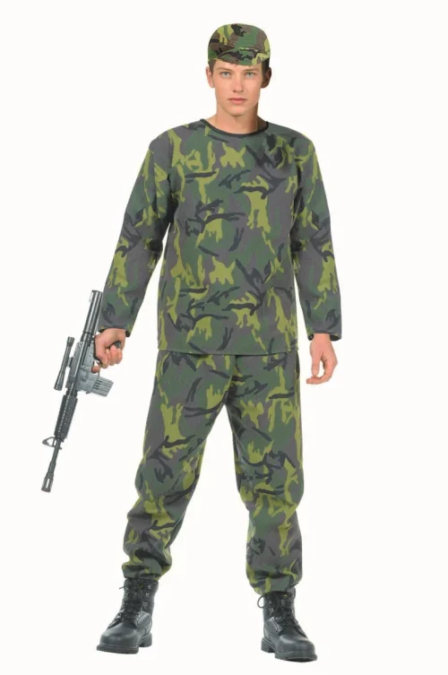 Fighter Teen Camouflage Soldier