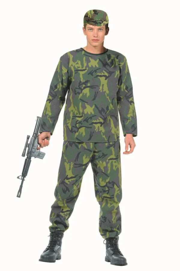 Fighter Teen Camouflage Soldier