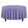 Premium Round Lavender Table Cover