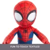 Marvel Plush Talkers Spider-Man Soft Toy, 11.75-inch Collectible Figure With Sounds & Phrases