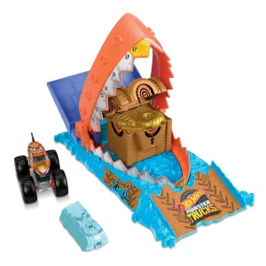 Hot Wheels Track Builder Unlimited Split Loop Pack, With 1 Car, Gift For Kids 6 To 12 Years Old
