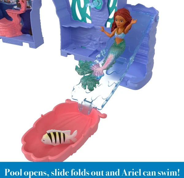 Disney The Little Mermaid Storytime Stackers Ariel's Grotto Playset And 10 Accessories