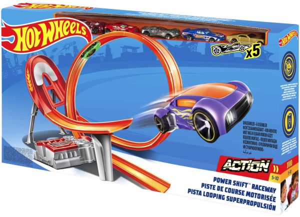 Hot Wheels Power Shift Raceway Track Set