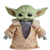 Star Wars Din Grogu Plush Soft Doll With Hard Head inspired By Season 3 Mandalorian, 11-inch