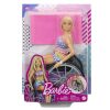 Barbie Doll With Wheelchair And Ramp, Blonde, Barbie Fashionistas