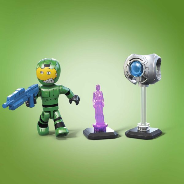 MEGA Halo 20th Anniversary Pack Building Kit With 20 Micro Action Figures (352 Pieces)