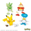 MEGA Pokémon Building Toy Kit With 4 Action Figures And 1 Poké Ball (79 Pieces) For Kids