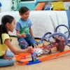 Hot Wheels Racerverse Spider-Man’S Web-Slinging Speedway Track Set With 2 Hot Wheels Racers