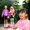 Barbie Fashionistas 2 Doll & 6 Accessories Set, Roller-Skating Theme, 65th Anniversary