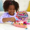 Polly Pocket Starring Shani Cuddly Cat Purse, 2 Micro Dolls, 18 Accessories, Pop & Swap Peg Feature, 4 & Up