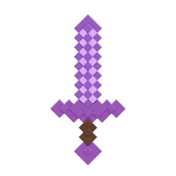 Minecraft Role-Play Toy Accessory Collection, Pixelated Design