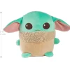 Star Wars Cuutopia Plush Grogu, 10-In  Soft Rounded Pillow Doll, Collectible Superhero Stuffed Animal