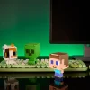 Minecraft Flippin’ Figs Figures Collection, 2-in-1 Fidget Play, 3.75-in Scale & Pixelated Design (Characters May Vary)