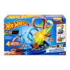 Hot Wheels Action 4-Loop Crash Out Track Set With Motorized Booster & 1:64 Scale Toy Car