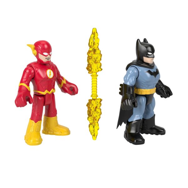Imaginext DC Super Friends Batman And The Flash Figure Set, 3 Pieces, Preschool Toys